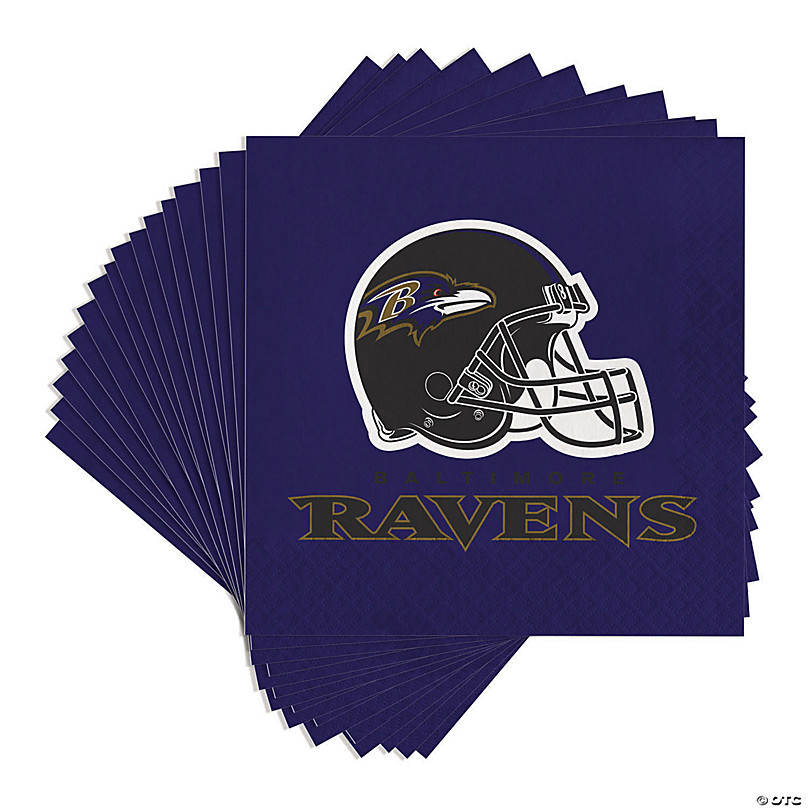 Nfl Baltimore Ravens Game Day Party Supplies Kit