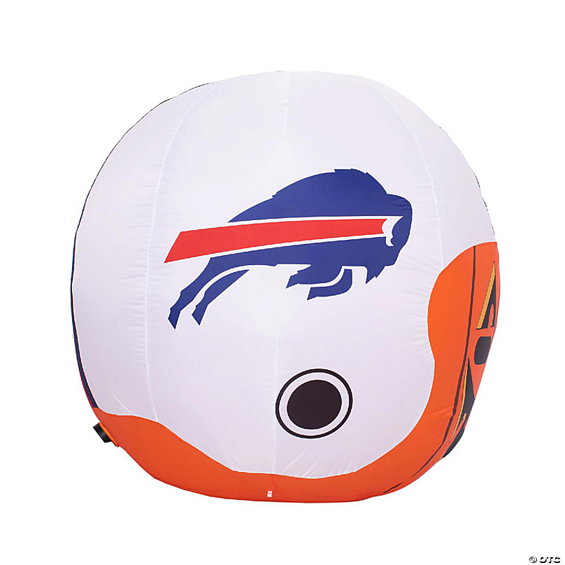 NFL Buffalo Bills Inflatable Jack O' Helmet, 4 ft Tall, Orange