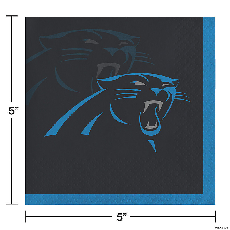 68 x 35 Blue and Black NFL Carolina Panthers Deluxe Grill Cover