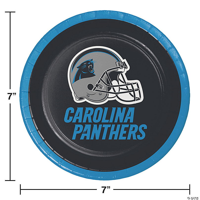 Nfl Carolina Panthers Game Day Party Supplies Kit For 8 Guests