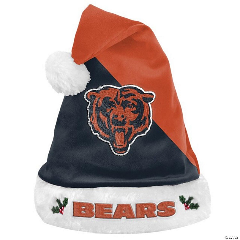 Chicago Bears Christmas Checkers Santa Hat : : Toys & Games