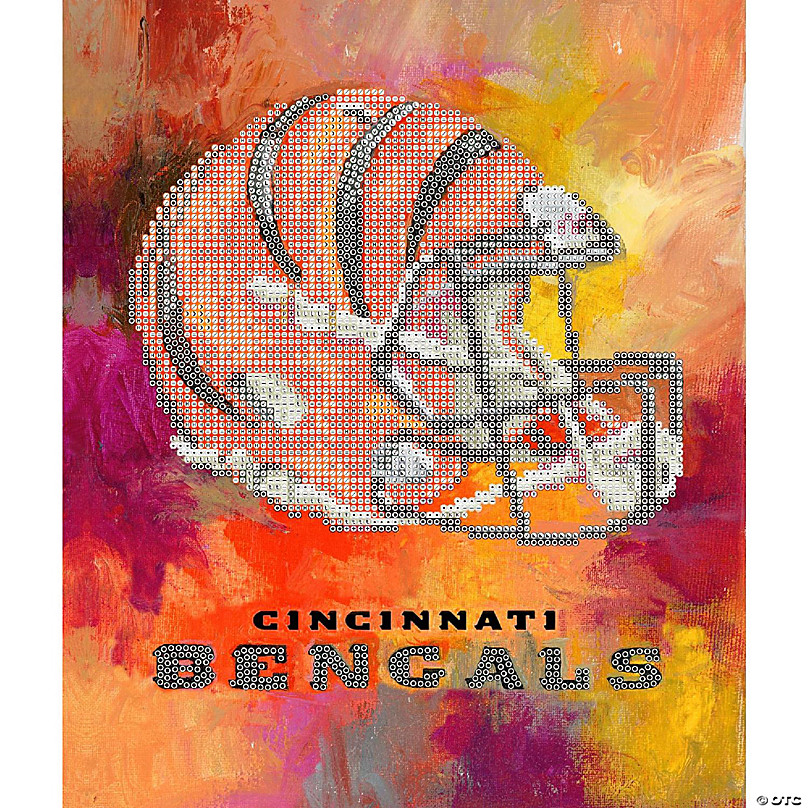 NFL CINCINNATI BENGALS DIAMOND ART CRAFT KIT