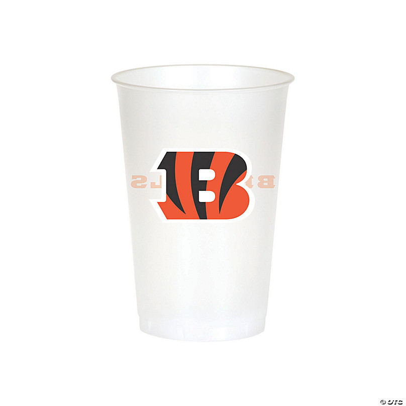 NFL Drive Birthday Party Plastic Cups Tableware, Clear, 16 Ounces, Pack of 25