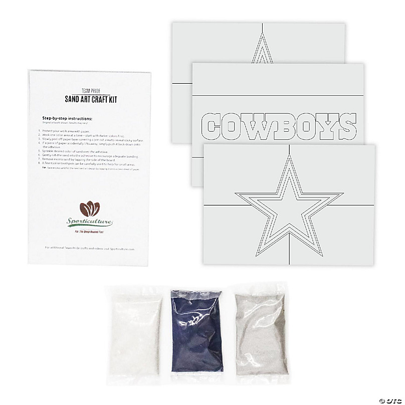 Dallas Cowboys Scratch Art Craft Kit