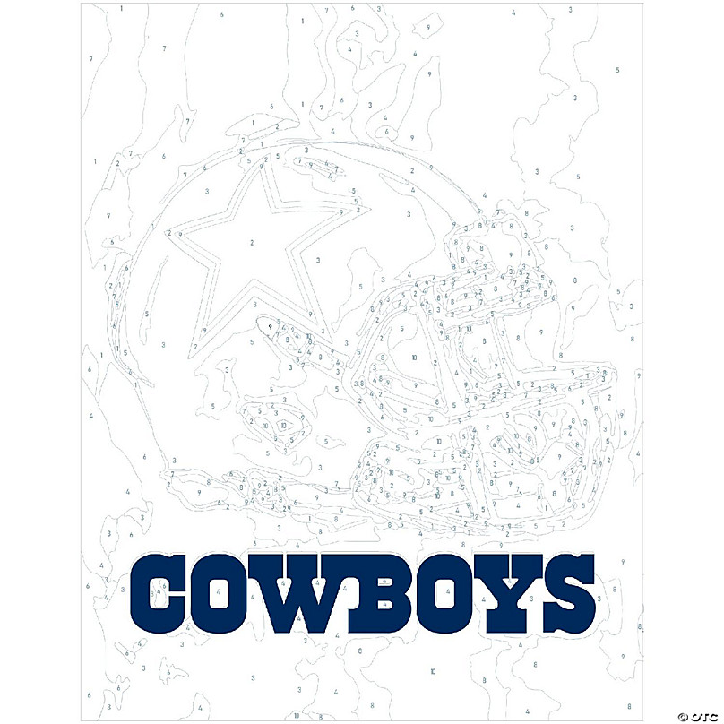 NFL Dallas Cowboys Team Pride Paint by Number Craft Kit, 1 ct - Ralphs