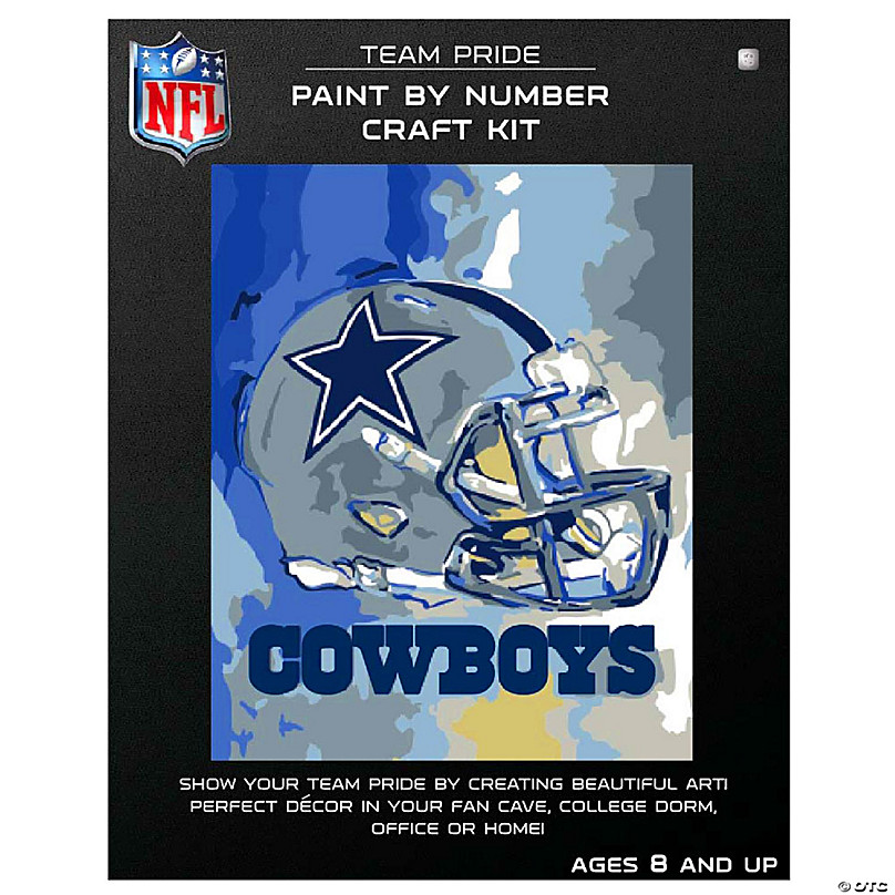 NFL Dallas Cowboys Team Pride Paint By Number Kit
