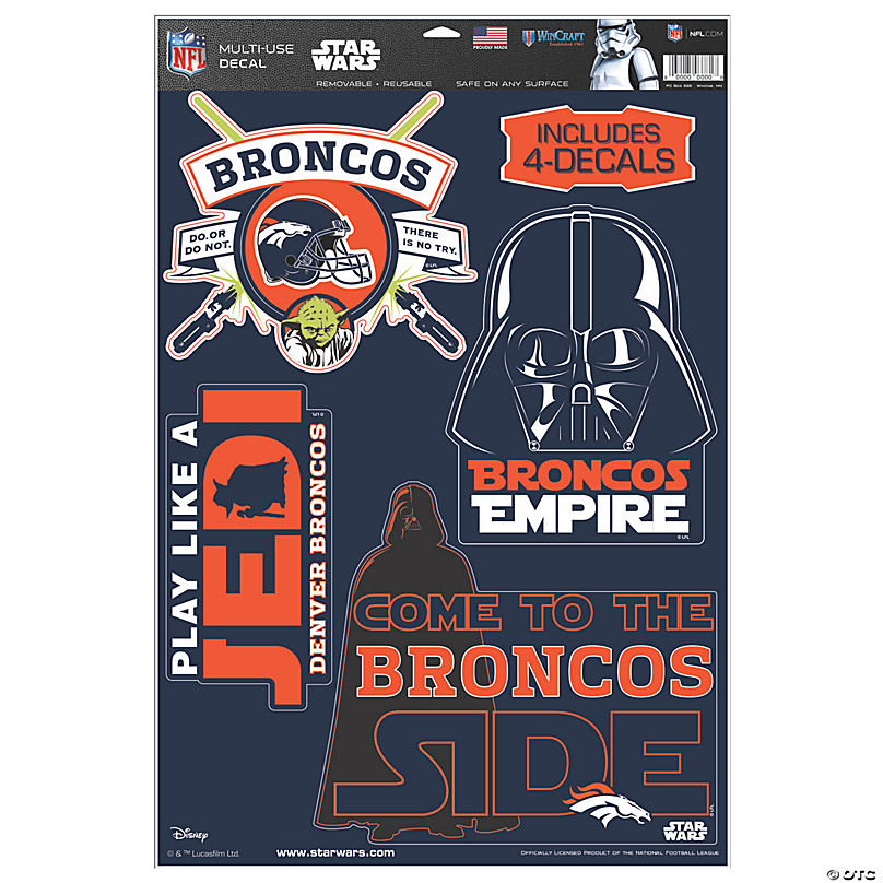 NFL® Denver Broncos™ Star Wars™ Decals
