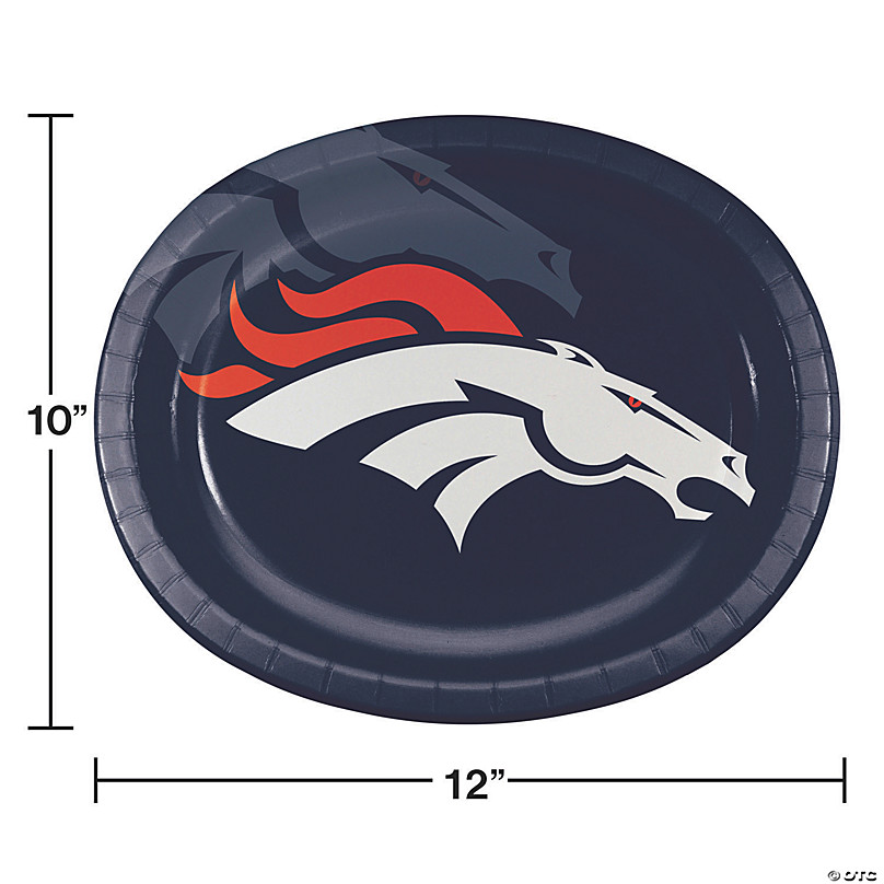 Nfl Denver Broncos Souvenir Plastic Cups - 8 Ct.