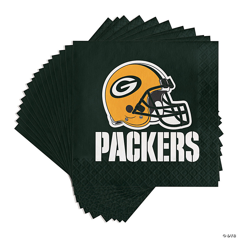 : Green Bay Packers Game Day Party Supplies Kit, Serves 8 : Home  & Kitchen