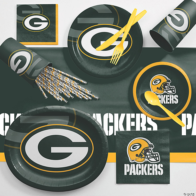 Green Bay Packers Silhouette Logo Cutout Circle