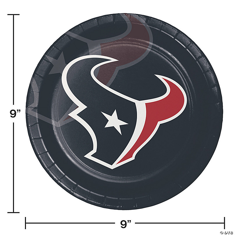 Houston Texans Plastic License Plate Officially Licensed NFL Merchandise