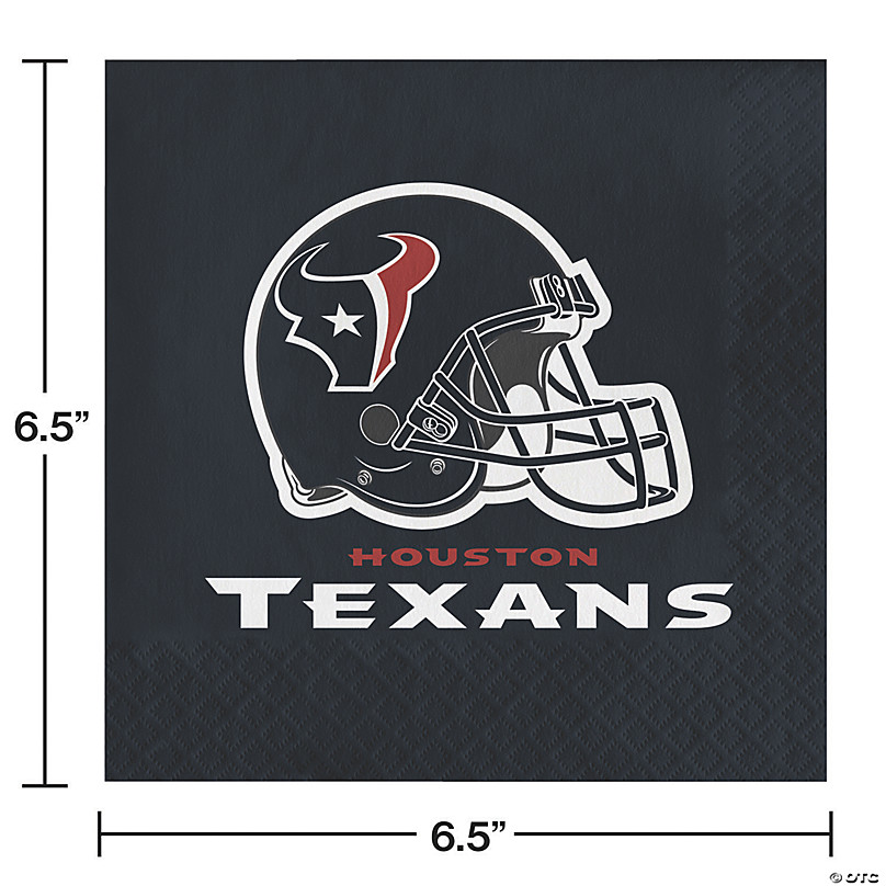 Houston Texans Game Day Party Supplies Kit