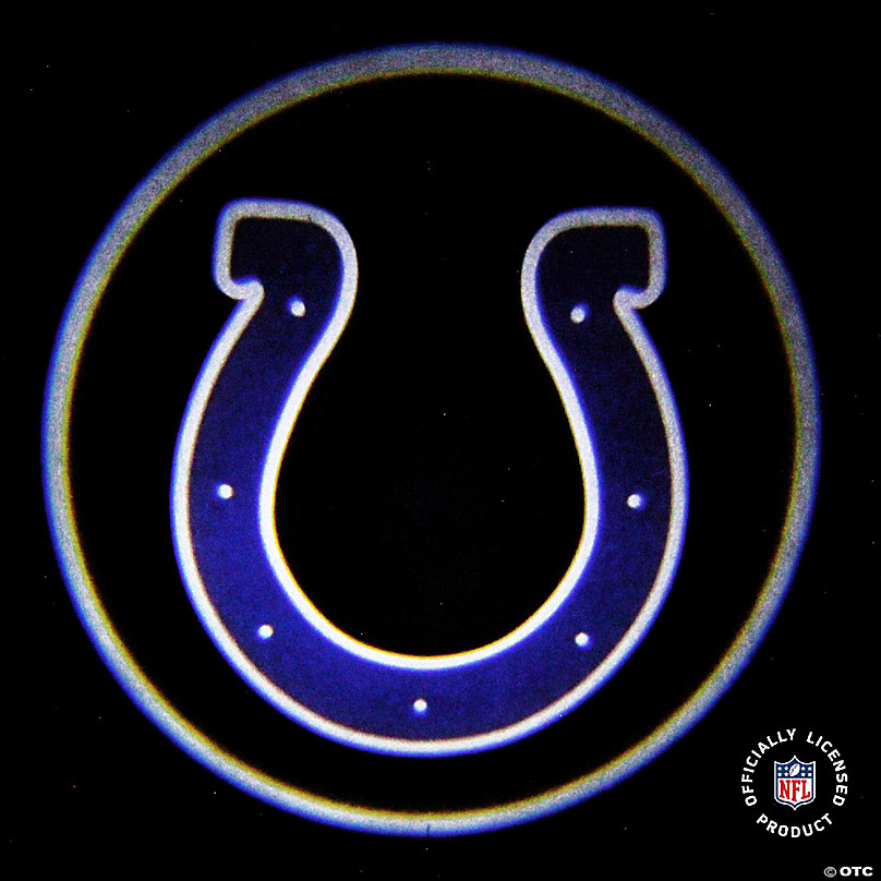 Indianapolis Colts Circle Logo Vinyl Decal / Sticker 10 sizes!!