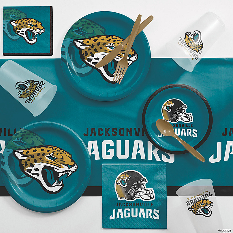 Nfl Jacksonville Jaguars Beverage Napkins 48 Count