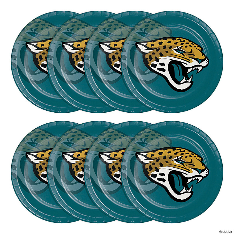 : Trendware Jacksonville Jaguars Paper Plate and Napkin Party  Kit, Serves 16 : Sports & Outdoors