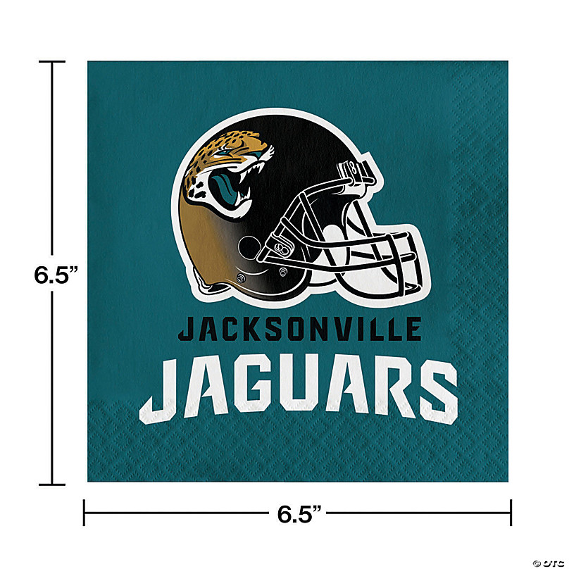 Nfl Jacksonville Jaguars Paper Plates - 24 Ct. | Oriental Trading