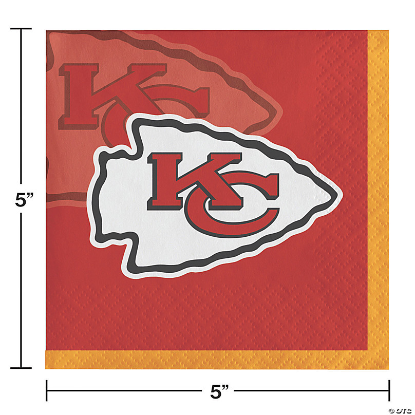 Kansas City Chiefs Napkins, 48 ct