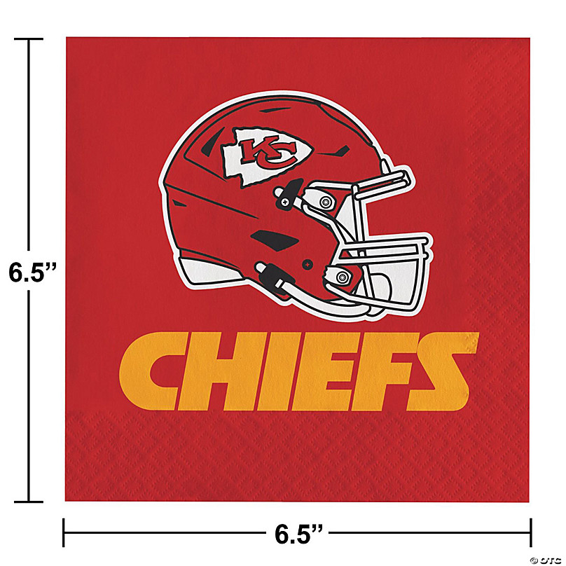 Kansas City Chiefs Napkins, 48 ct