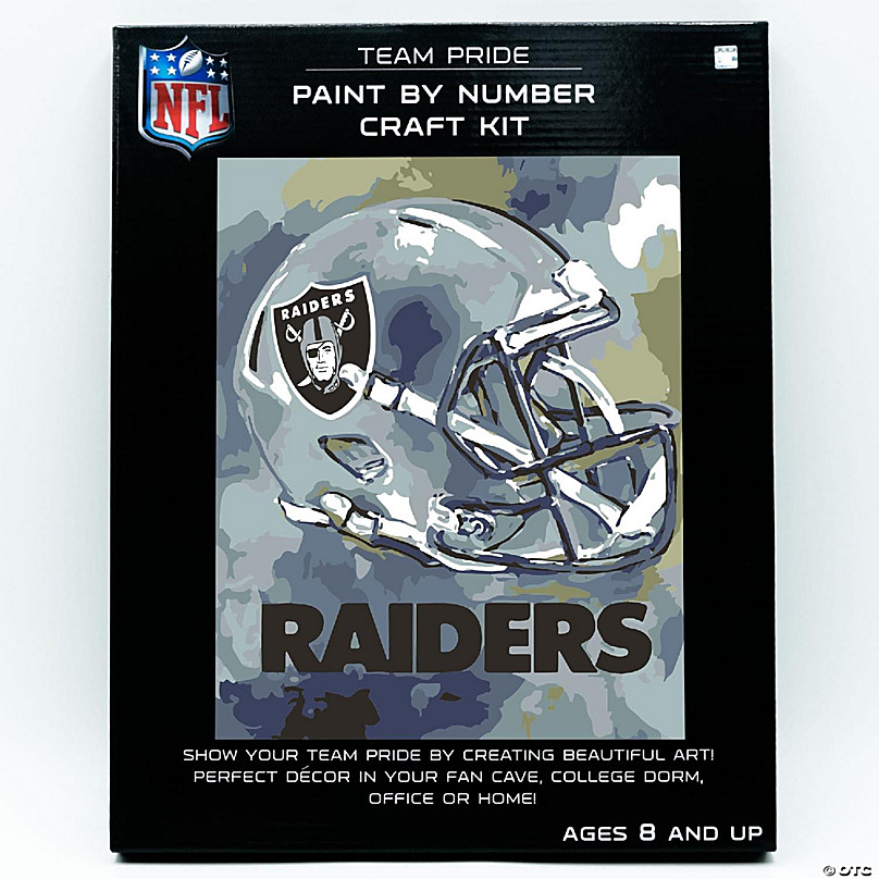 NFL - Las Vegas Raiders Paint By Number Craft Kit