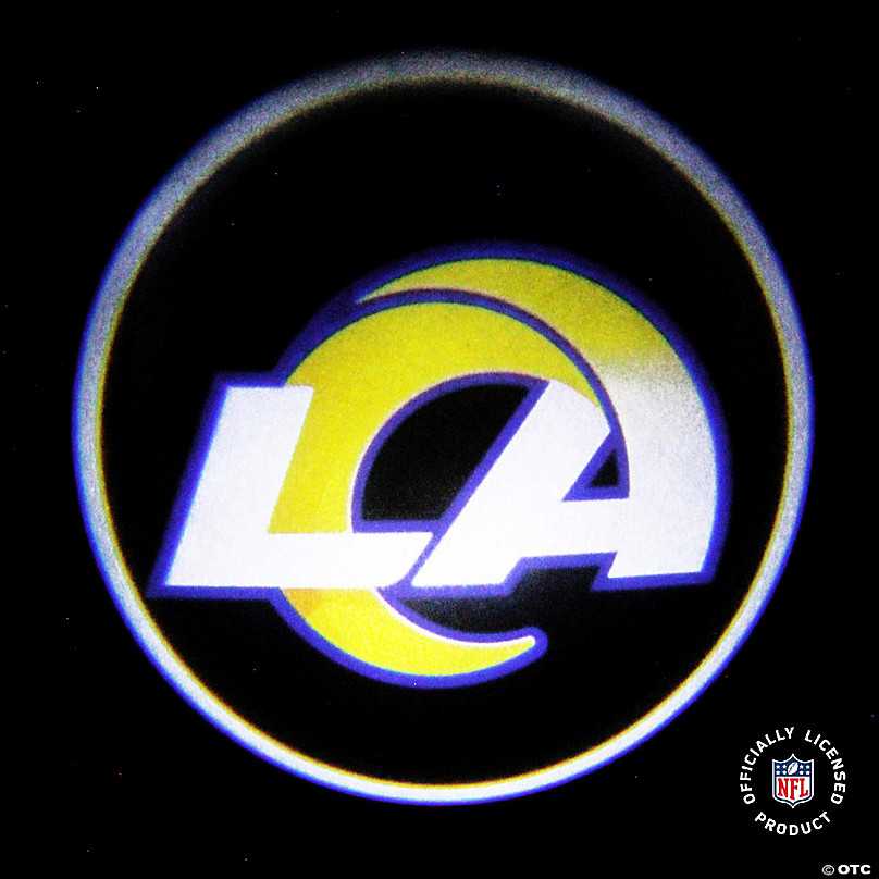 Los Angeles Rams LA Circle Logo Vinyl Decal / Sticker 10 sizes