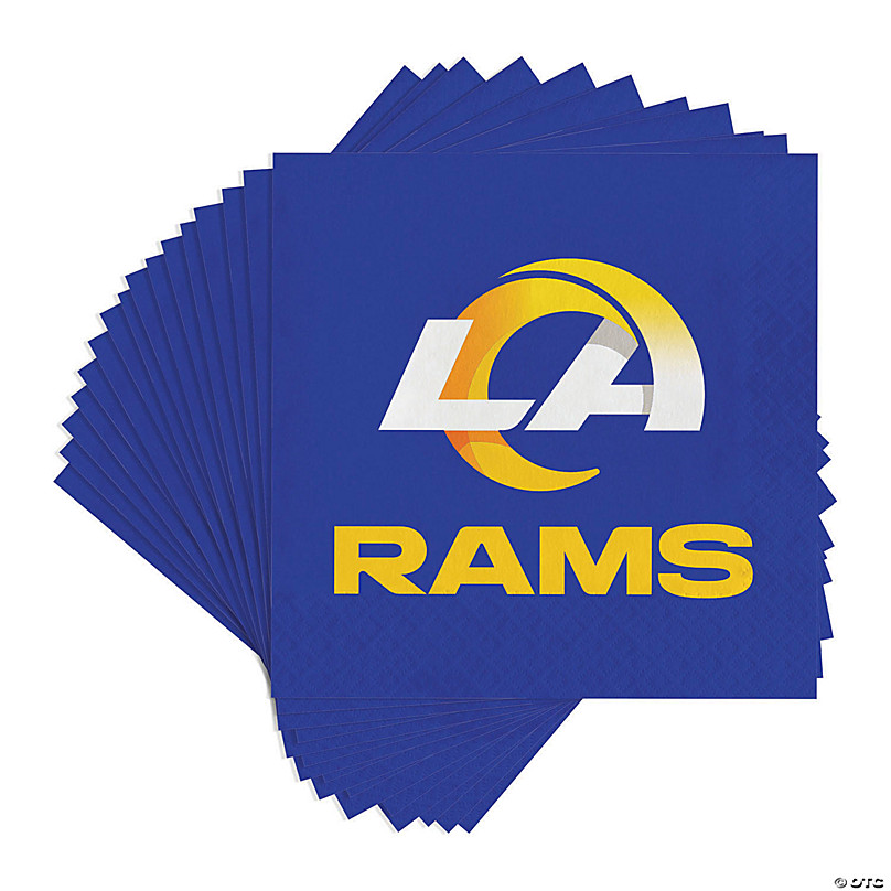 Creative Converting Los Angeles Rams Dinner Plates 24 ct 
