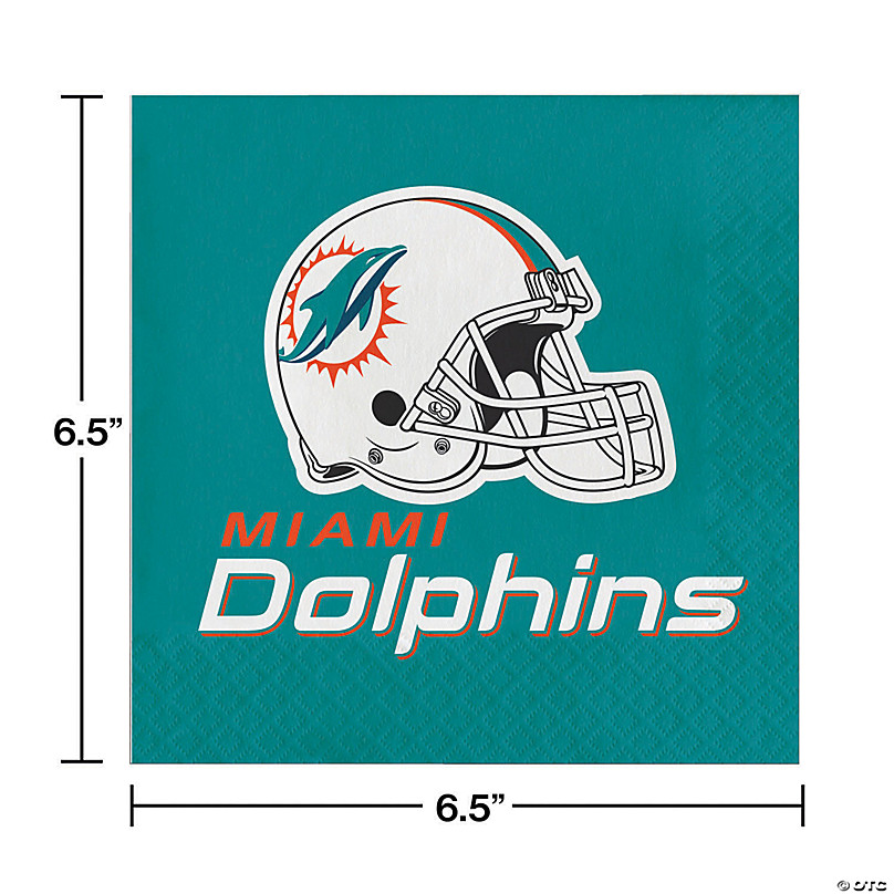 Miami Dolphins Plastic Tablecover