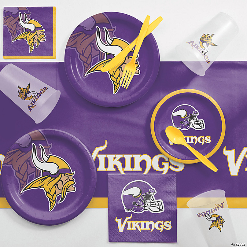 48ct Minnesota Vikings Football Napkins : Target