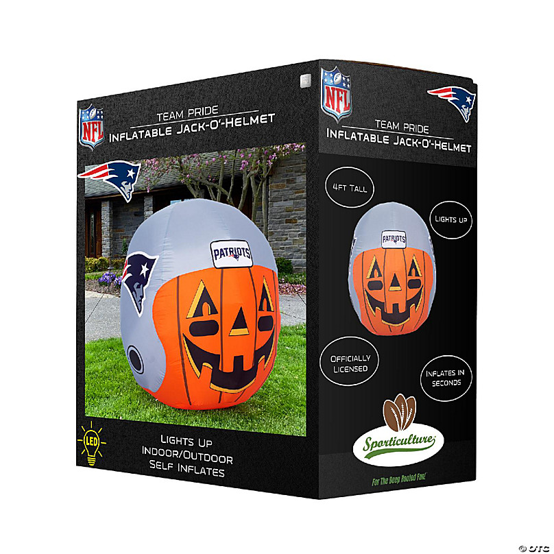 Kansas City Chiefs Team Pride Inflatable Jack-O'-Helmet, 4 ft - Metro Market