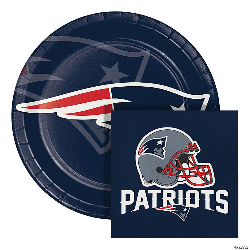 Nfl Napkins, New England Patriots, 2-Ply - 16 napkins