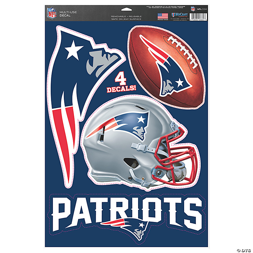 NFL® New England Patriots™ Window Decals - Discontinued