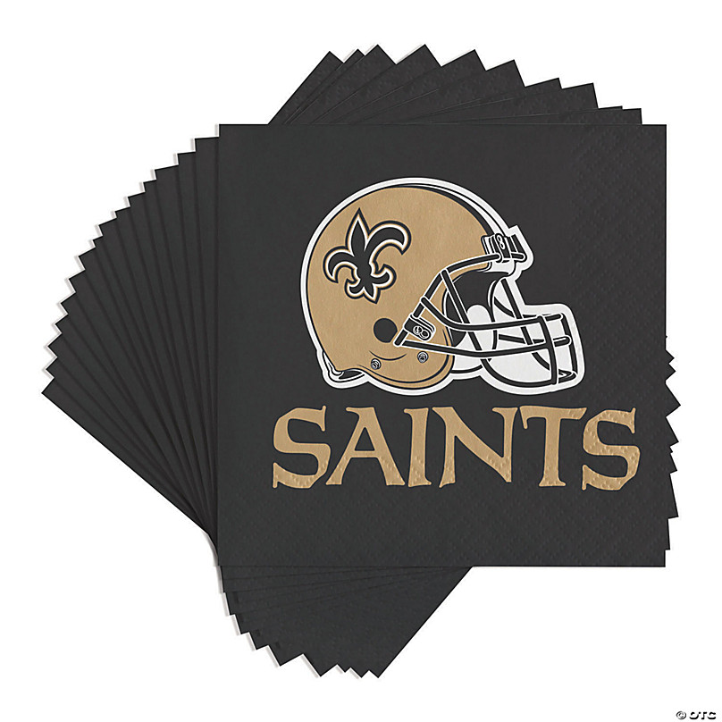 48ct New Orleans Saints Football Napkins