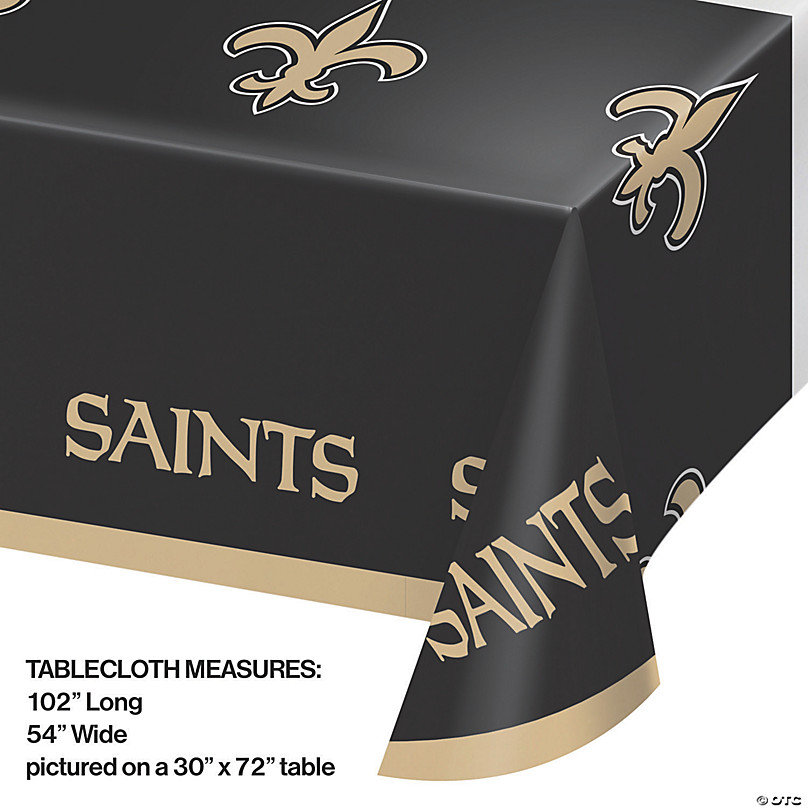 New Orleans Saints Football Plates Napkins 24pc Party Tableware