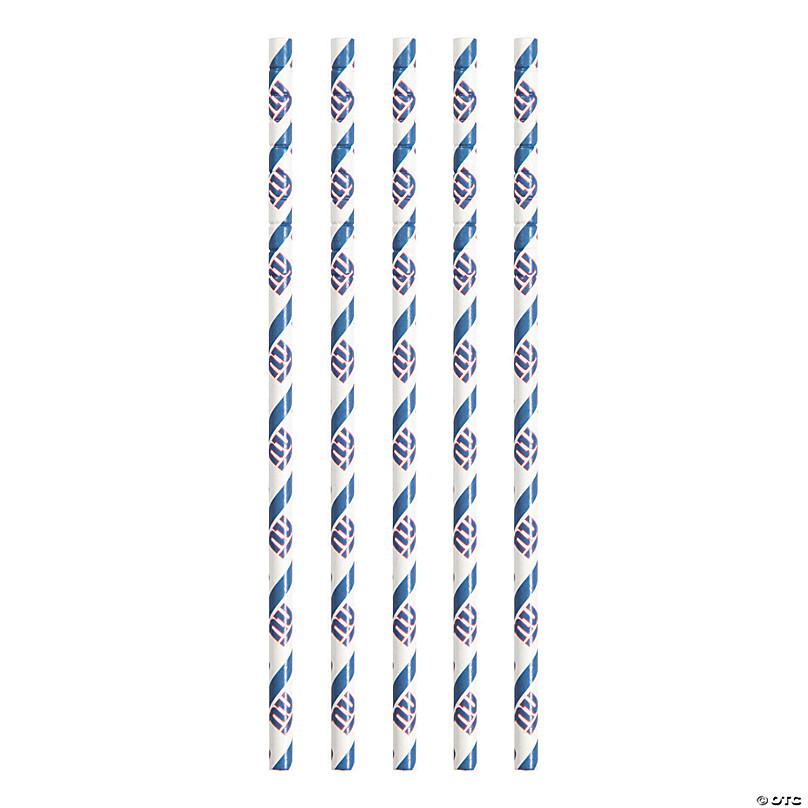 Nfl Buffalo Bills Paper Straws - 72 Pc.