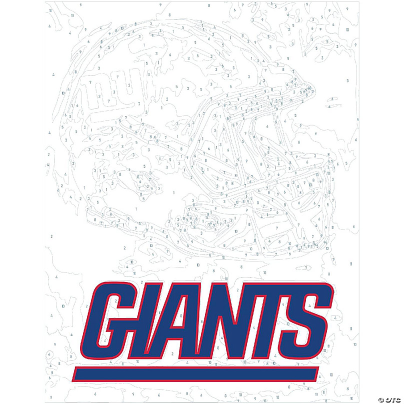 New York Giants Team Pride Paint By Number Kit 