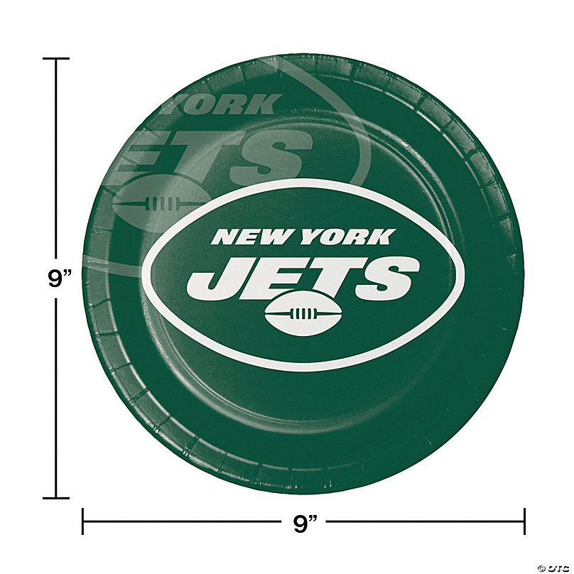 NFL Round Heritage Distressed Sign: New York Jets