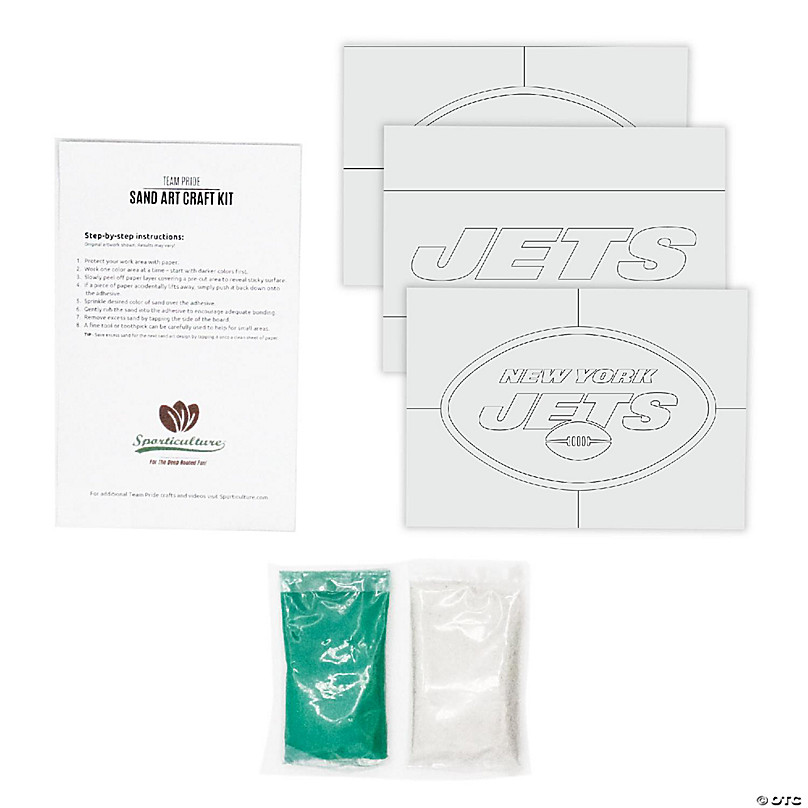 New York Jets Team Pride Sand Art Craft Kit