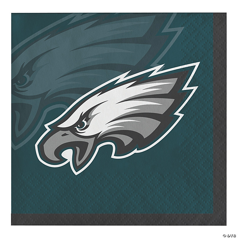 Nfl Philadelphia Eagles Beverage Napkins 48 Count | Oriental Trading