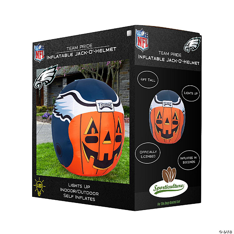 NFL Philadelphia Eagles Inflatable Helmet : : Sports, Fitness &  Outdoors