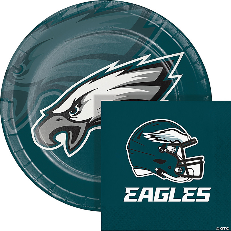 Philadelphia Eagles Football 18ct Dinner 9 Plates