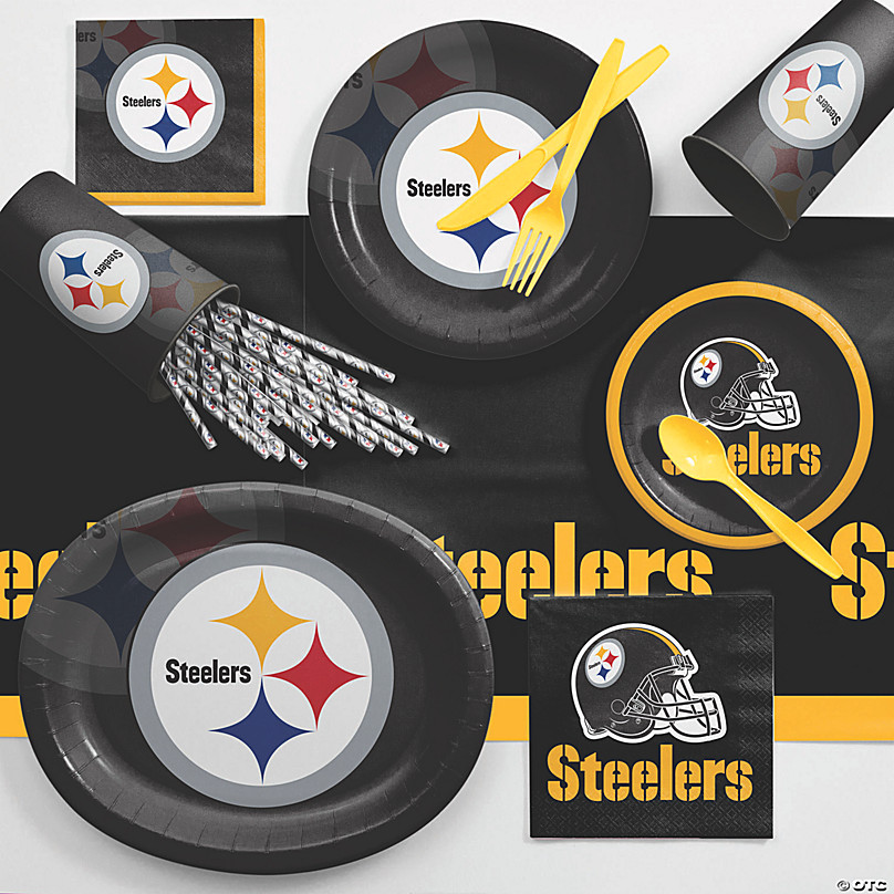 NFL Pittsburgh Steelers 3-Compartment Lunch Container, 2pk 