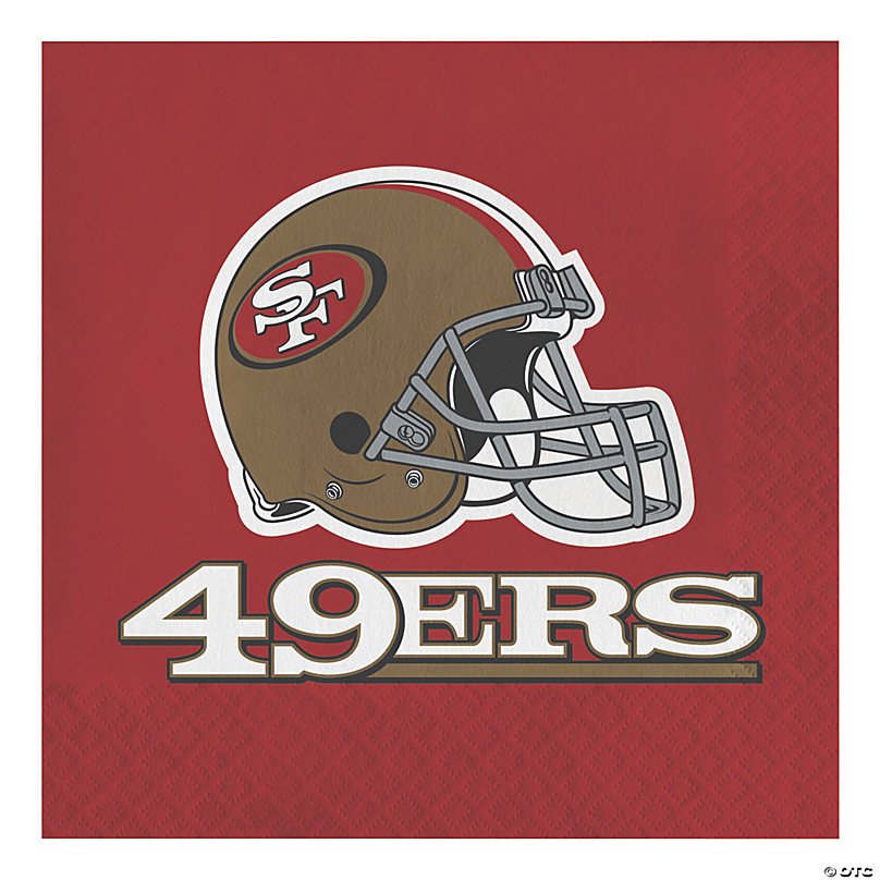 : San Francisco 49ers Napkins, 48 ct : Home & Kitchen