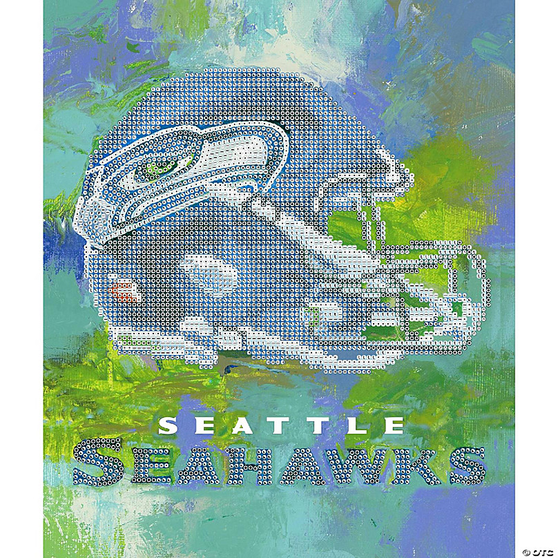 Seattle SeaHawks by Mike Arts – Piece by Piece - Diamond Paint Therapy