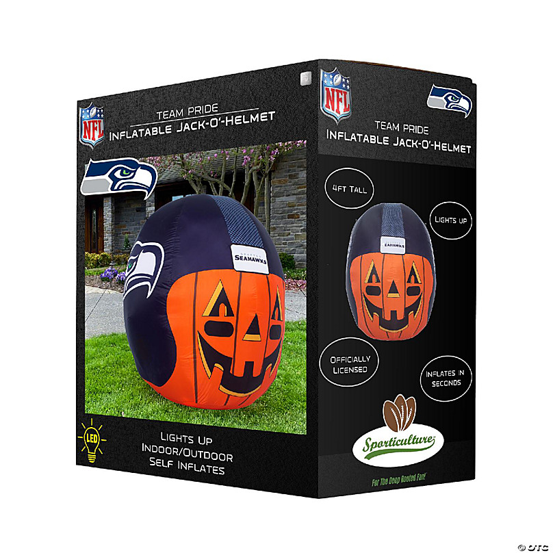 Seattle Seahawks: 2022 Outdoor Helmet - Officially Licensed NFL Outdoo –  Fathead