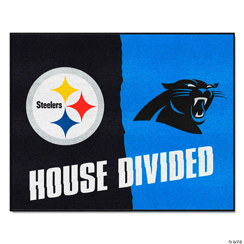 NFL Steelers / Cowboys House Divided Rug