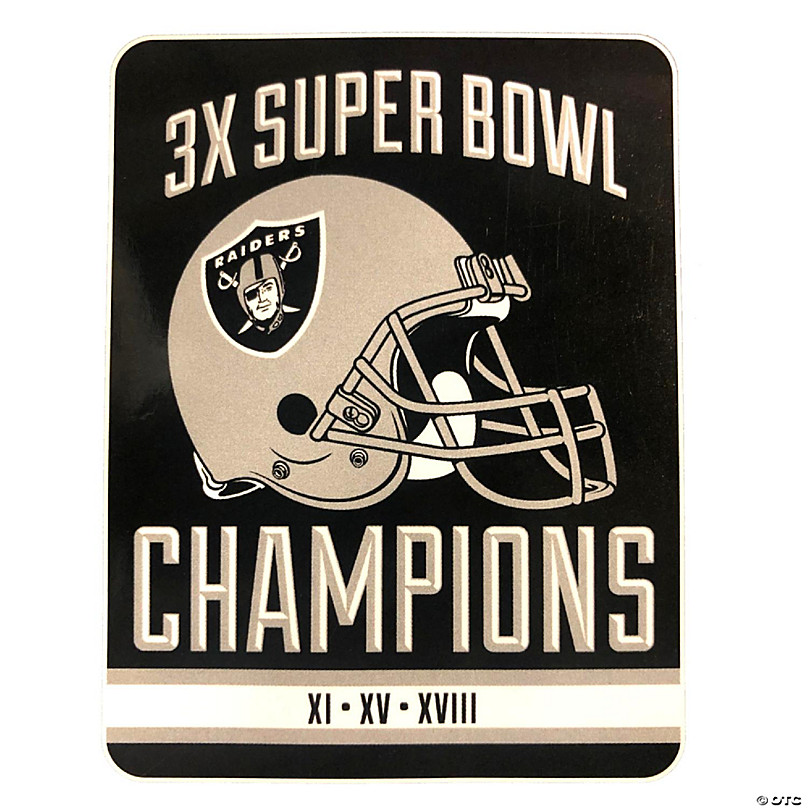 Super Bowl Victories, Las Vegas Raiders