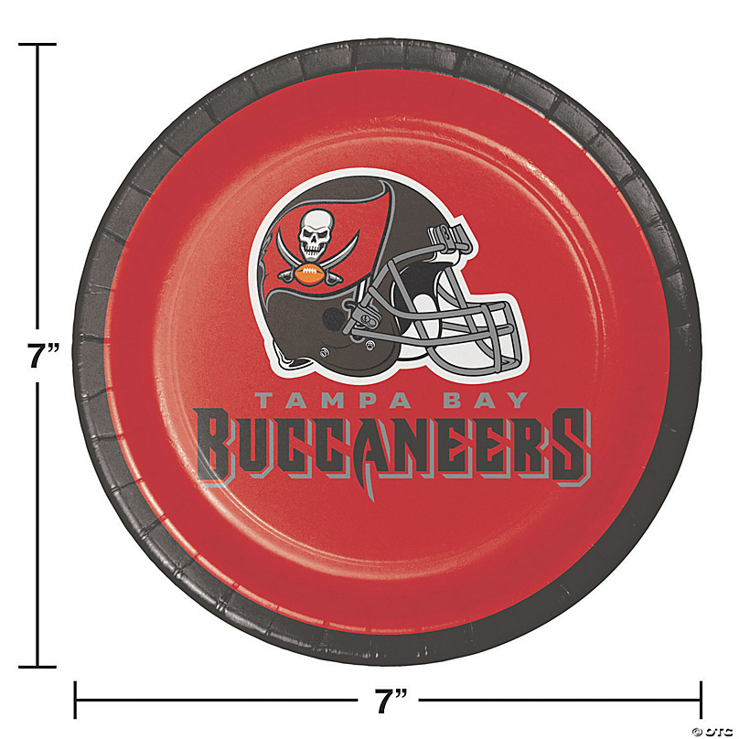 : NFL Tampa Bay Buccaneers Mirrored License Plate