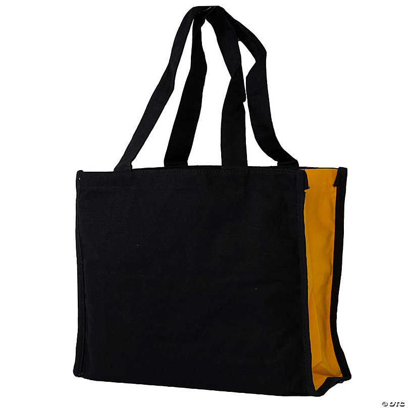 Pittsburgh Steelers Black Team Logo Tote, Black, Size NA, Rally House