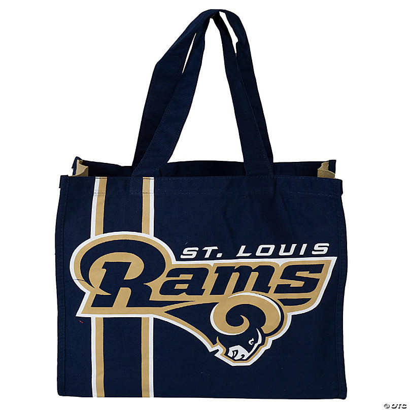 NFL Team Logo Reusable St. Louis Rams Grocery Tote Shopping Bag