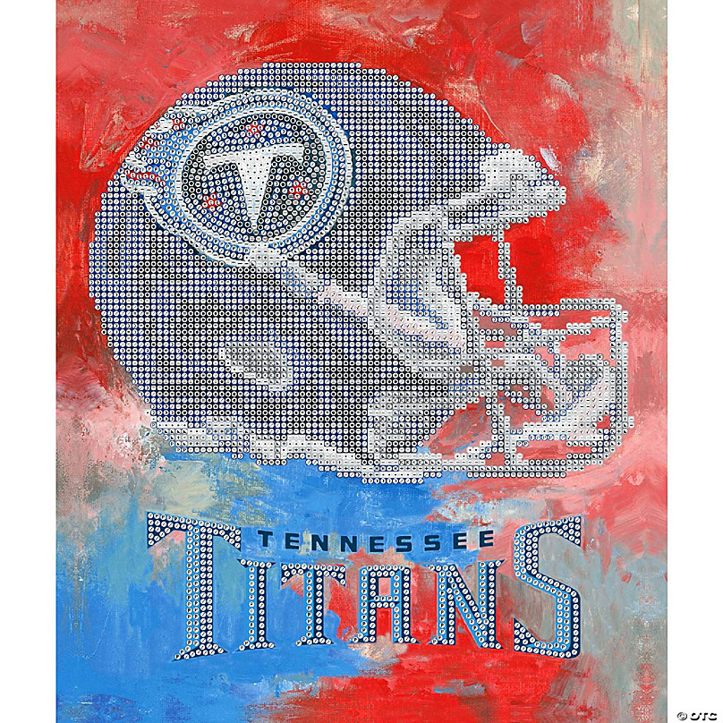 Tennessee Titans Abstract Painting Art Football