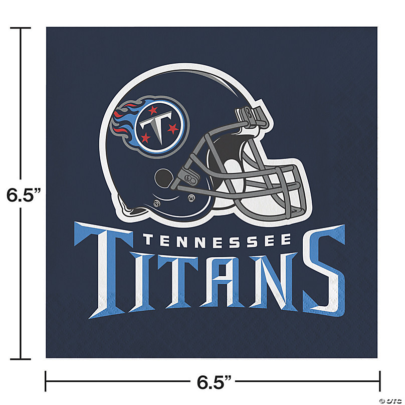 48ct Tennessee Titans Football Napkins